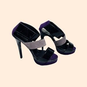 Ruthie Davis Black Patent Sandals